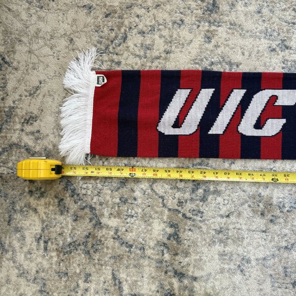 University of Illinois at Chicago Flames Soccer Scarf UIC Scarf Student Section - Picture 5 of 8